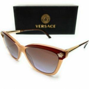 Versace Women's Bronze and Beige Sunglasses!